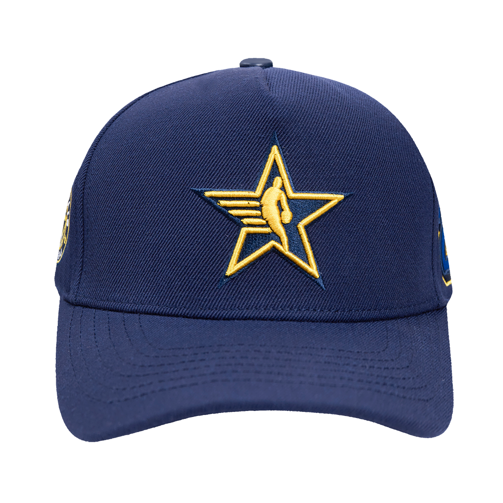 NBA ALL STAR GAME 2024 PINCH FRONT SNAPBACK HAT (MIDNIGHT NAVY)