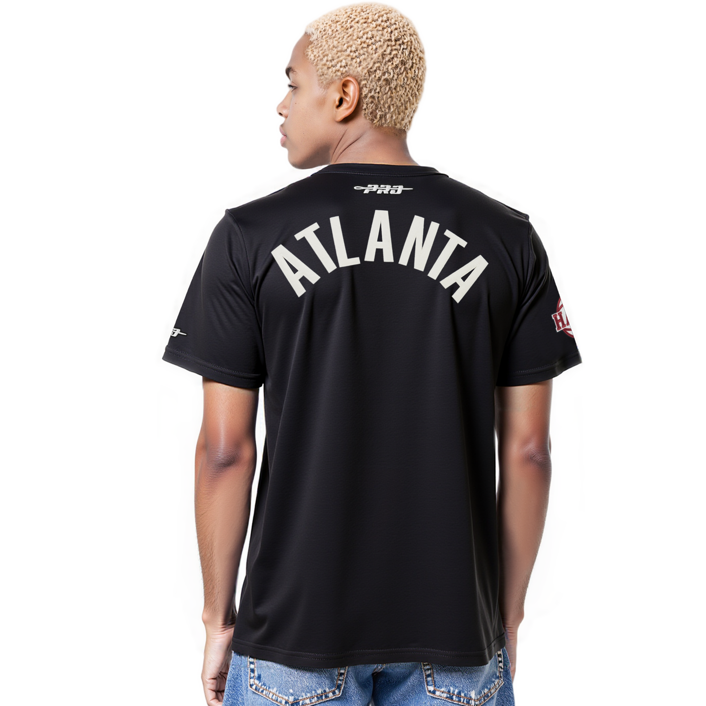 NBA ATLANTA HAWKS MODERN ORIGINALS MEN'S SJ TEE (BLACK)