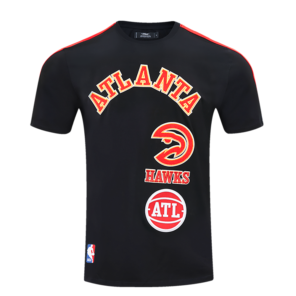NBA Atlanta Hawks Black/Red Digital Panel Pant