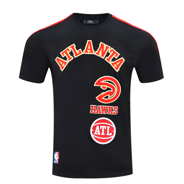 Women's Pro Standard Black Atlanta Hawks Classics Boxy T-Shirt