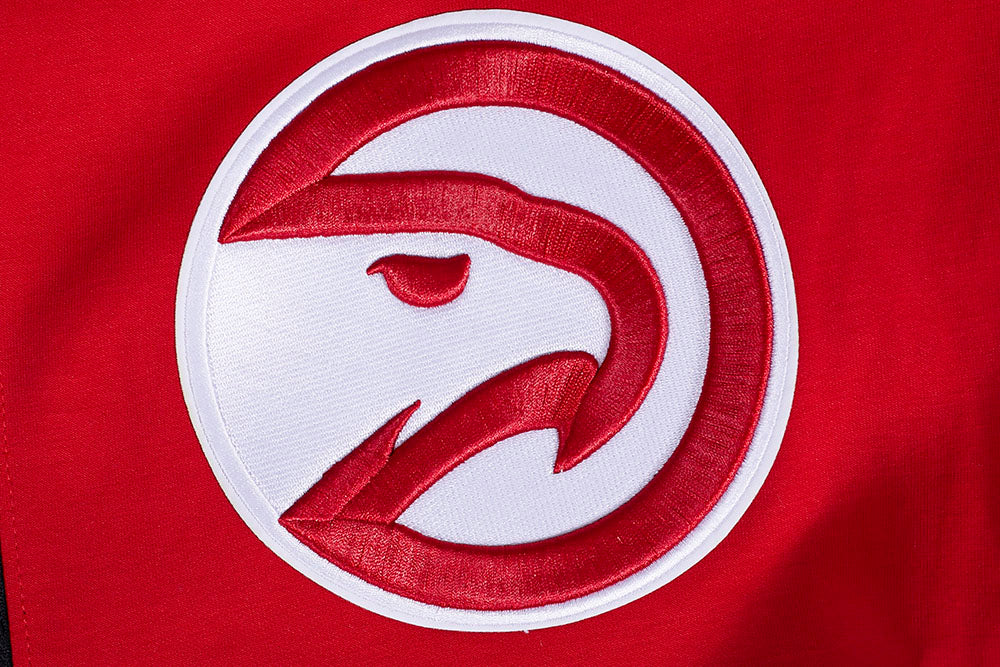 NBA ATLANTA HAWKS SCRIPT TAIL MEN'S DOUBLE KNIT 2.0 SHORT (RED/BLACK ...