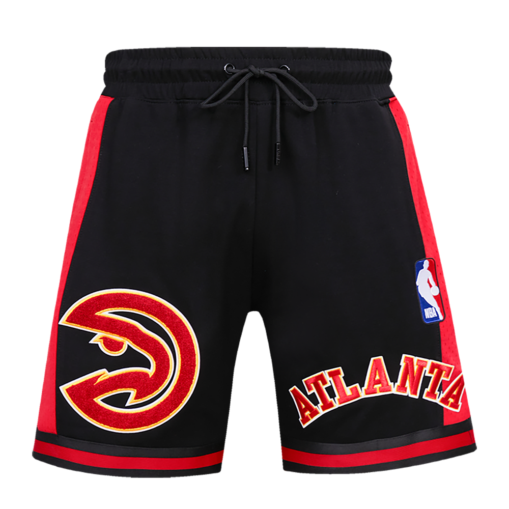 NBA ATLANTA HAWKS RETRO CLASSIC MEN S 2.0 SHORT BLACK RED BLACK Pro Standard