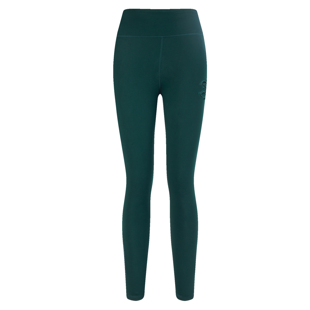 NBA ATLANTA HAWKS NEUTRAL HIGH WAIST JERSEY LEGGING (FOREST GREEN)