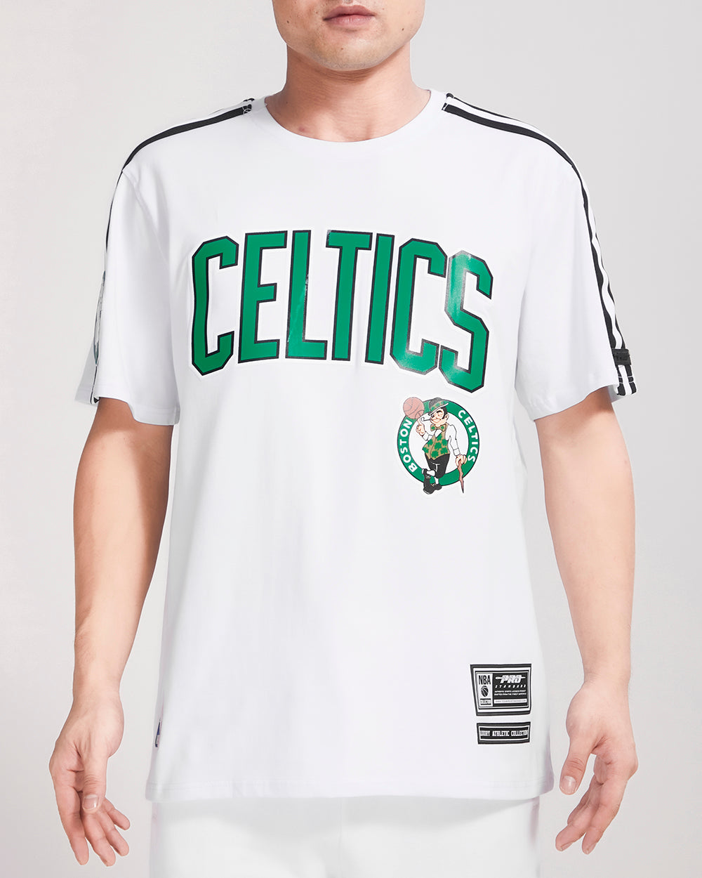 boston celtics t shirt white