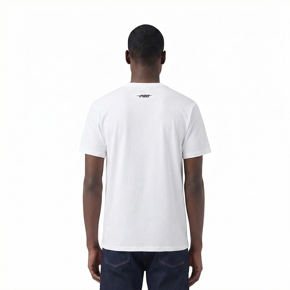 NBA BOSTON CELTICS SOUVENIR MEN'S SINGLE JERSEY TEE (WHITE)