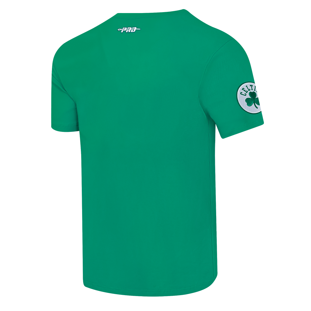 NBA BOSTON CELTICS TEAM BADGE MEN'S WM SJ TEE (KELLY GREEN)