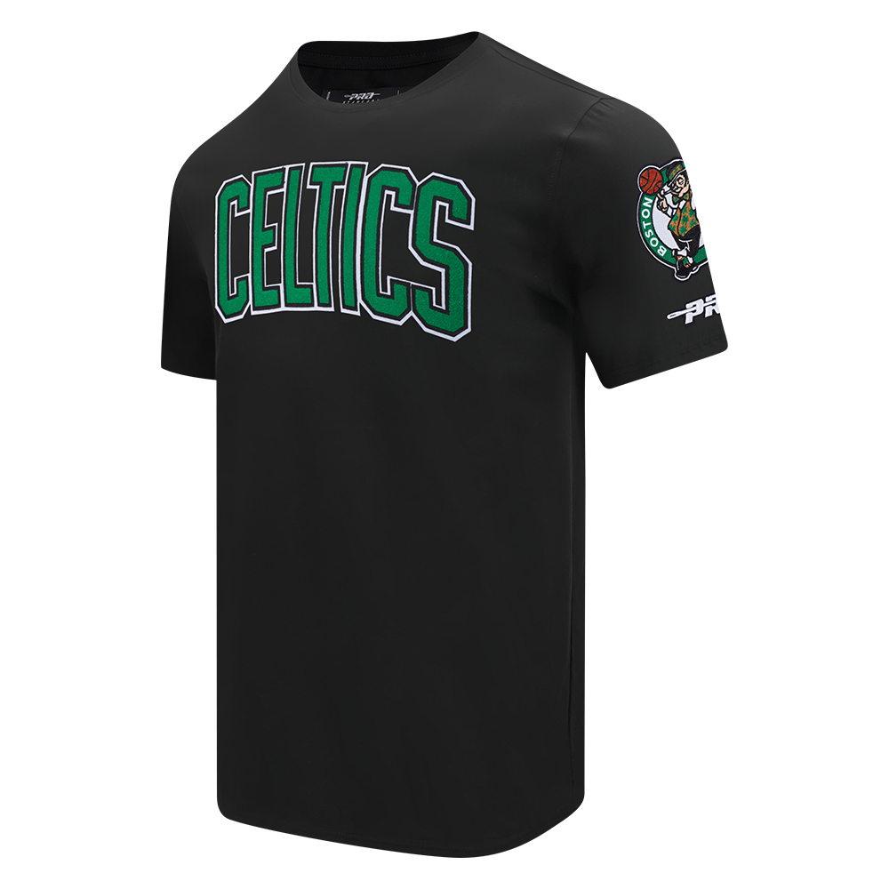 NBA BOSTON CELTICS JAYSON TATUM #0 CLASSIC PNN MEN'S SJ TEE (BLACK)