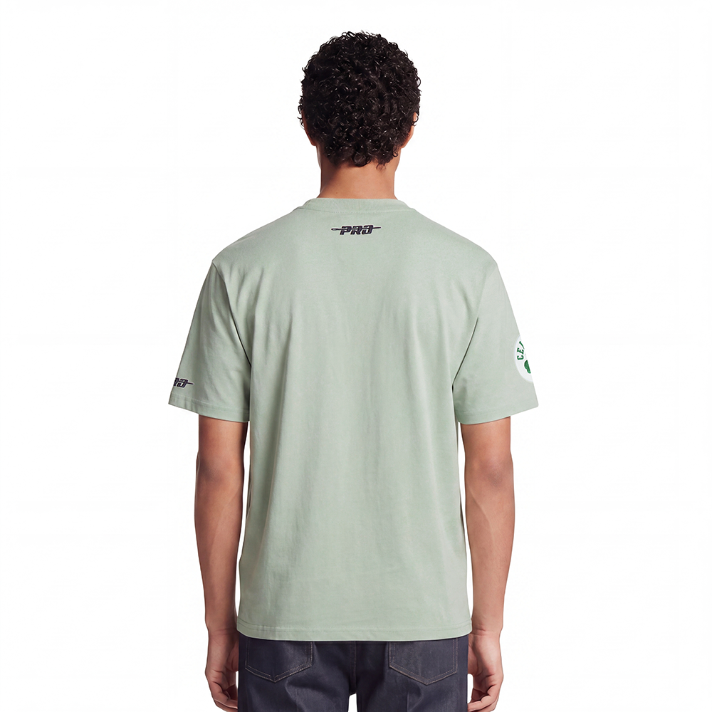 NBA BOSTON CELTICS  STAMPED MEN'S S/S TEE (MOSS)