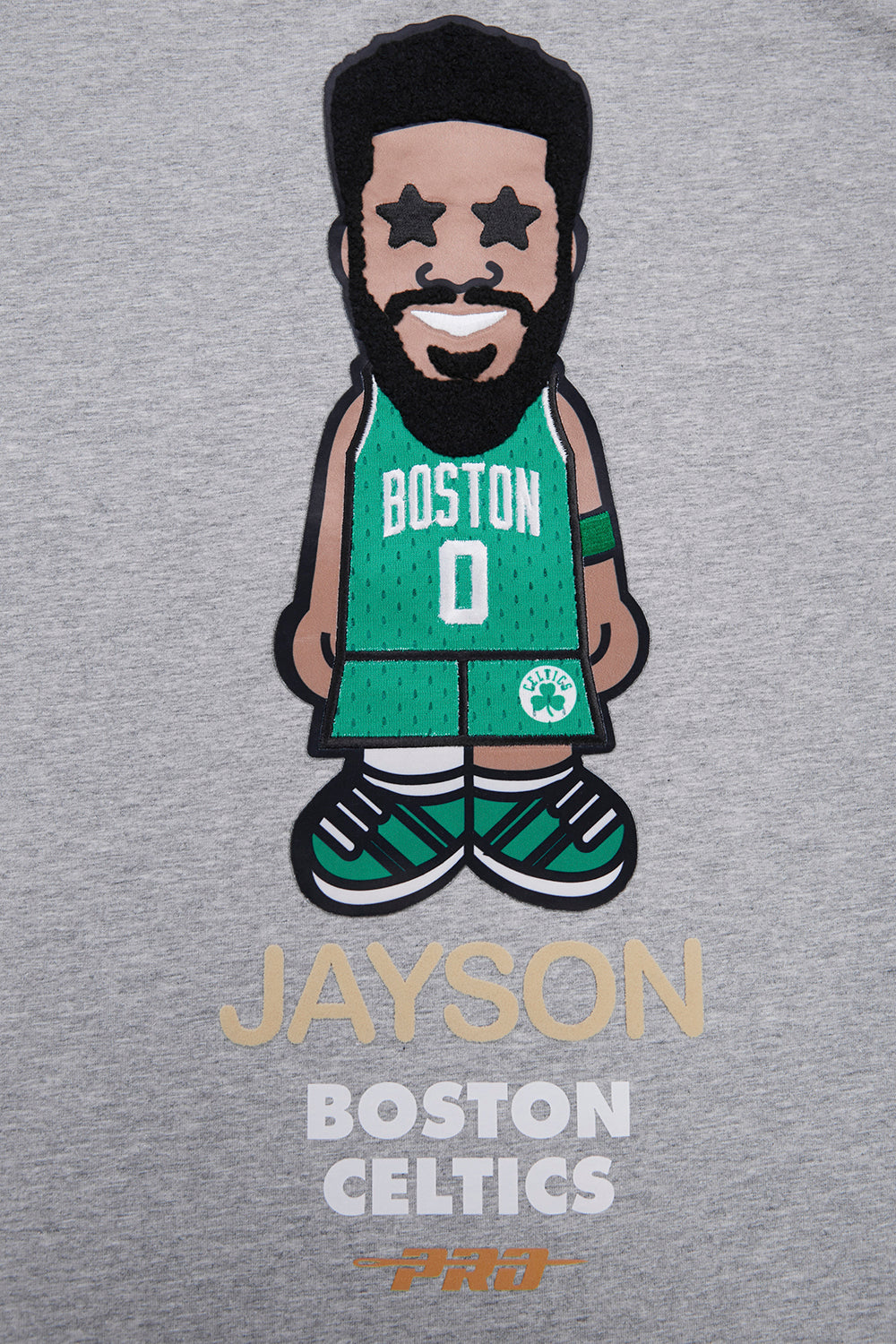 Men's Pro Standard Jayson Tatum Black Boston Celtics Caricature T
