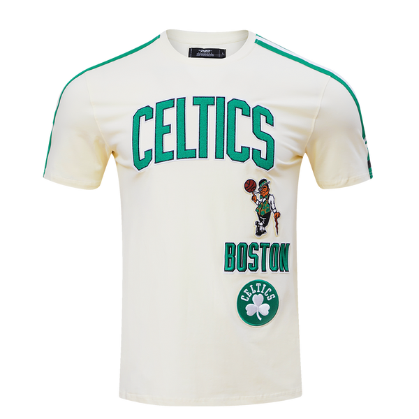 New era NBA Boston Celtics Block Wordmark Short Sleeve T-Shirt Green