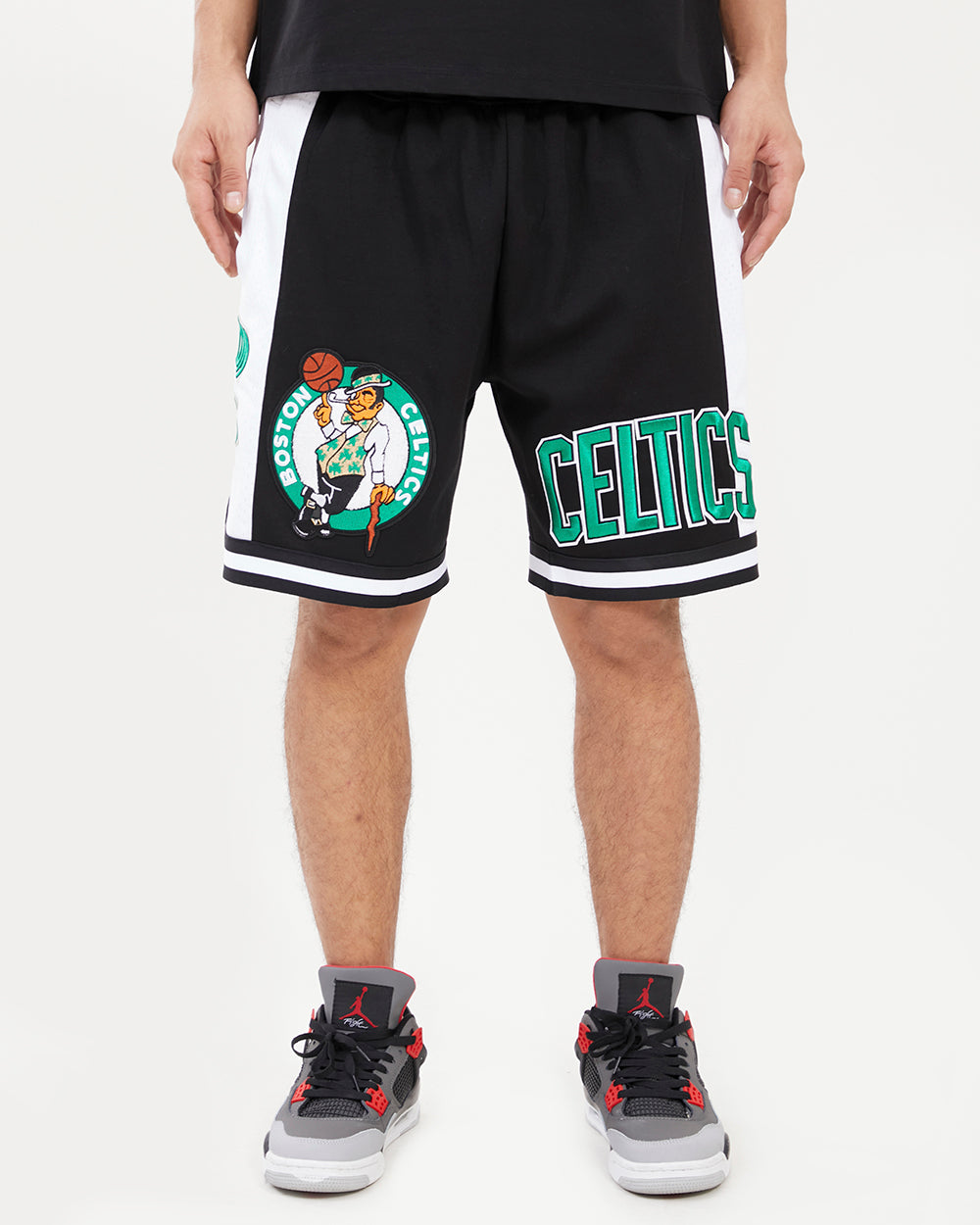 retro celtics shorts