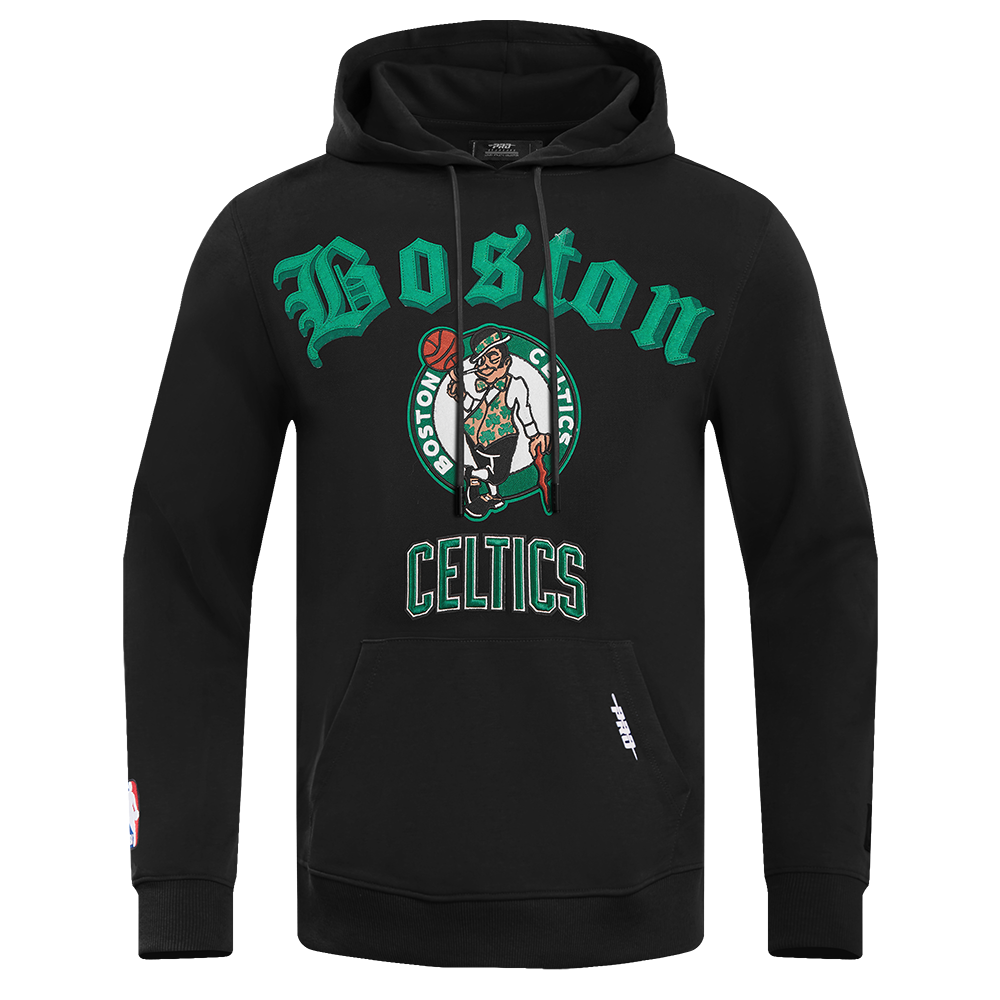 Black celtics hoodie sales