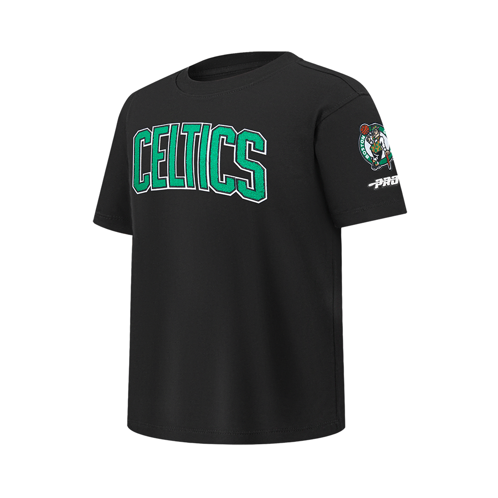 NBA BOSTON CELTICS JAYSON TATUM #0 CLASSIC PNN BIG BOY'S SS TEE (BLACK)