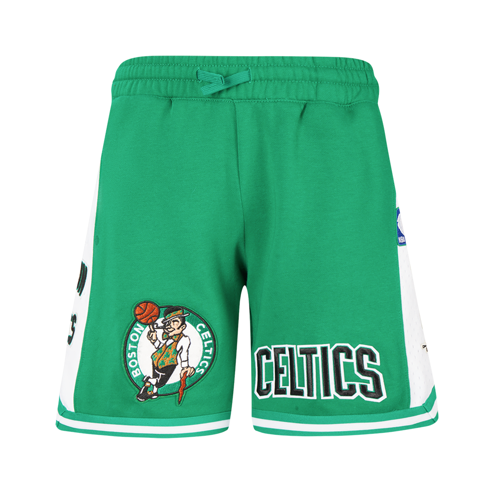 NBA BOSTON CELTICS RETRO CLASSIC BIG BOY'S FLC 2.0 SHORT (KELLY GREEN)