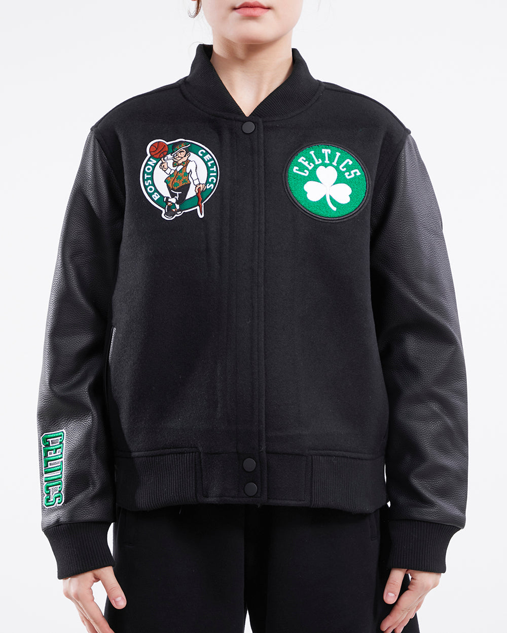 Boston Celtics Jacket  Boston Celtics White Satin Jacket – STYLO ZONE