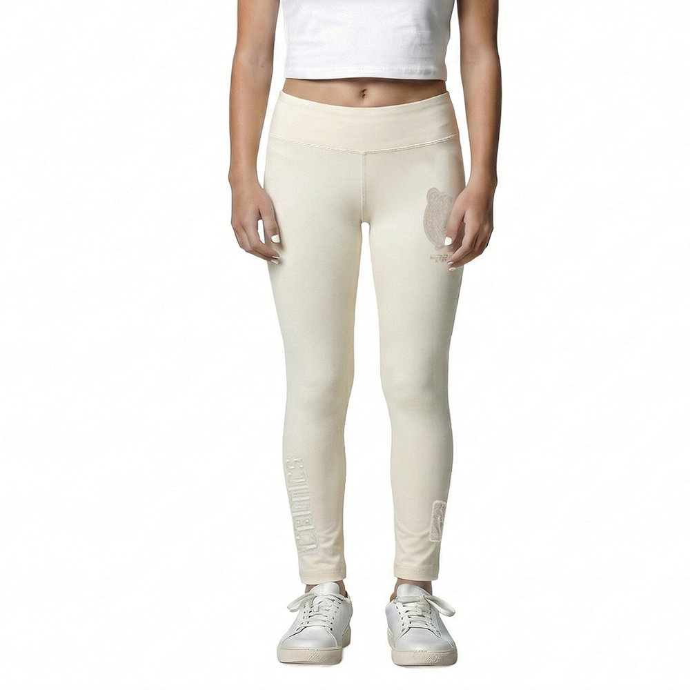 NBA BOSTON CELTICS NEUTRAL LITTLE GIRLS LEGGING (EGGSHELL)