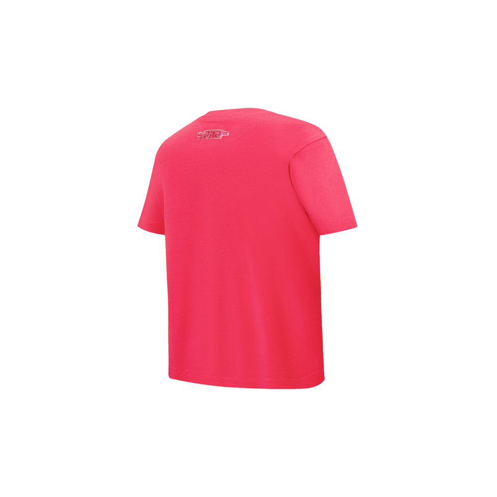 NBA BOSTON CELTICS TRIPLE PINK TODDLER GIRL'S SS SLIM FIT TEE (BEETROOT PURPLE)