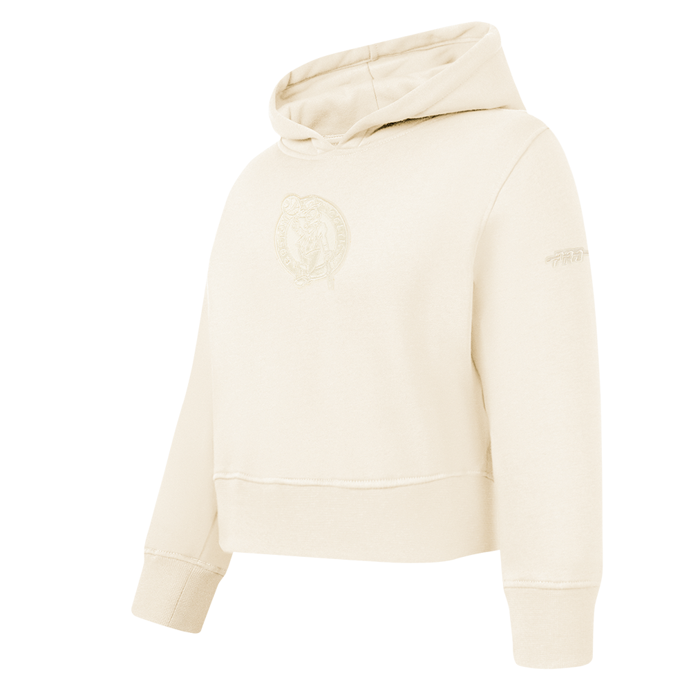 NBA BOSTON CELTICS NEUTRAL TODDLER GIRLS FLC PO HOODIE (EGGSHELL)