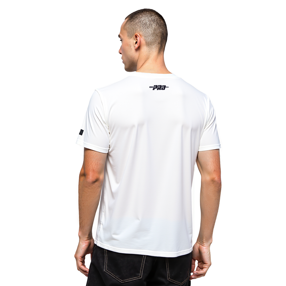 NBA BROOKLYN NETS SOUVENIR MEN'S SINGLE JERSEY TEE (WHITE)