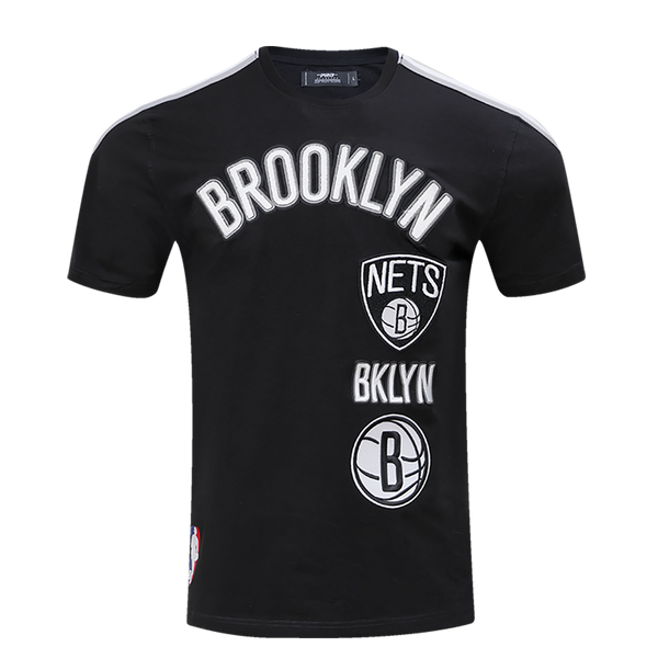 BROOKLYN NETS CLASSIC MESH BUTTON DOWN SHIRT (BLACK/GRAY) – Pro