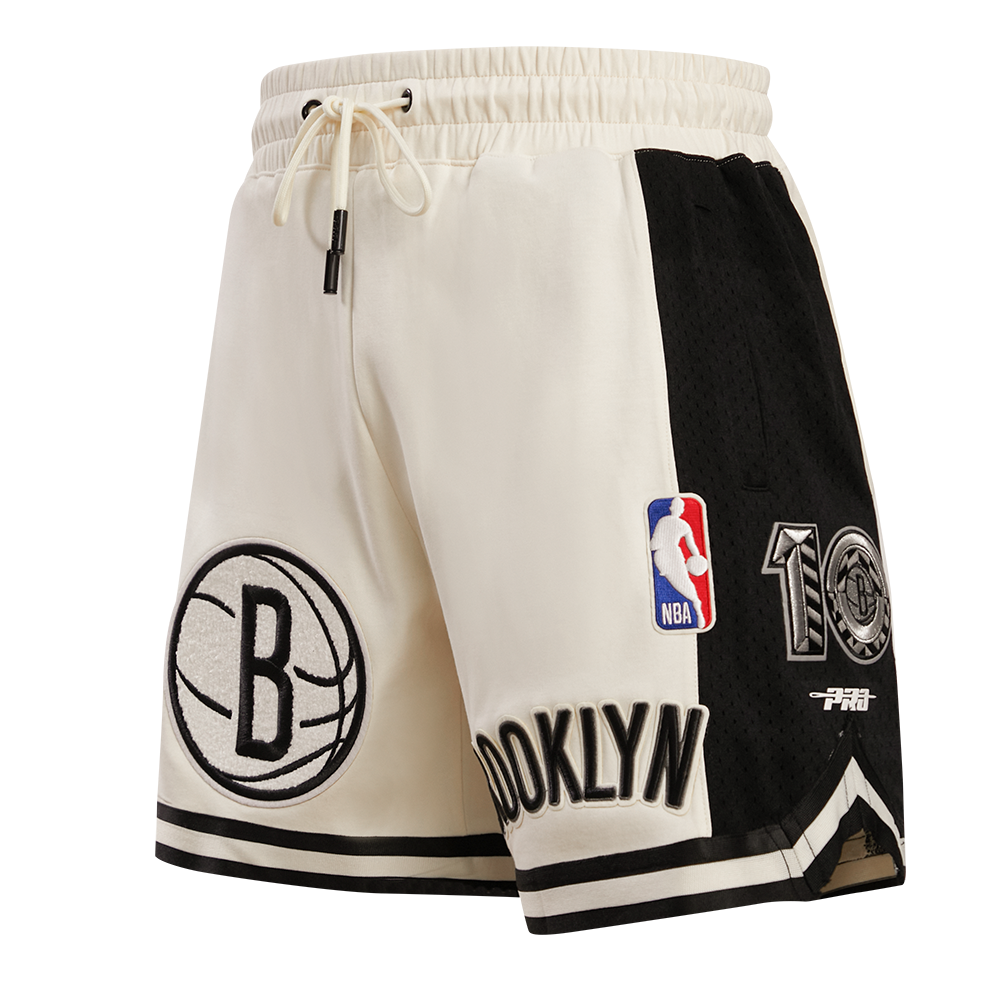Shop Pro Standard Brooklyn Nets Retro Classic Shorts BBN356022-BGY black
