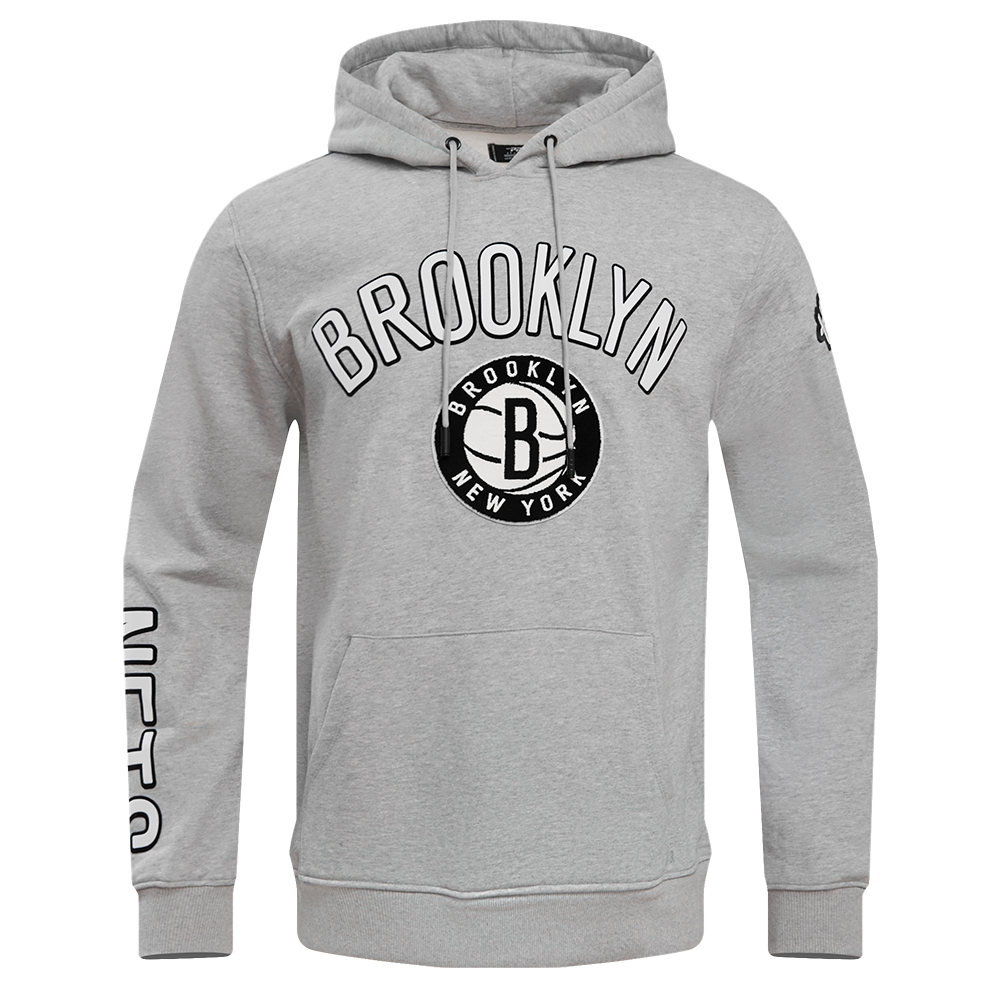 Brooklyn nets zip up 2025 hoodie