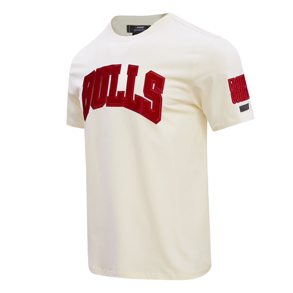 NBA CHICAGO BULLS TRIPLE TONAL SJ TEE (EGGSHELL)