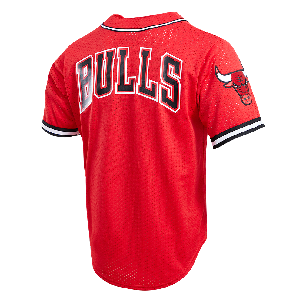 Bulls button down 2024 jersey