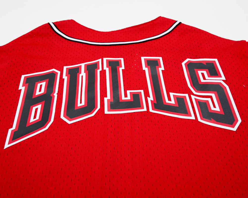 Chicago bulls button up cheap jersey