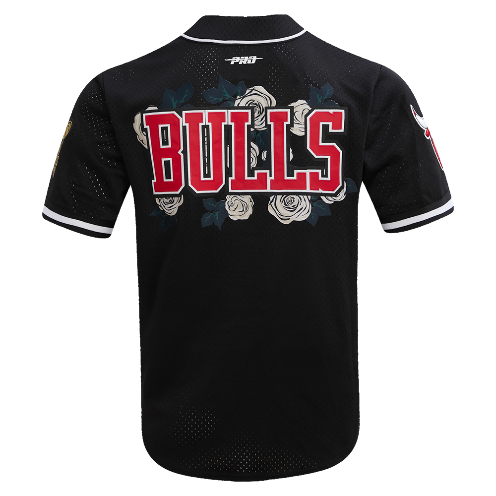 Men's Chicago Bulls Pro Standard White Capsule Baseball Button-Up Shirt