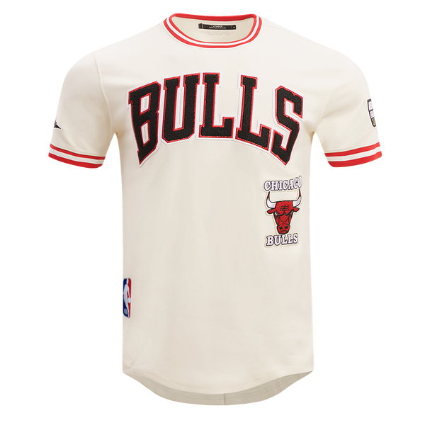 NBA CHICAGO BULLS RETRO CLASSIC MEN´S TEE (EGGSHELL/RED) – Pro