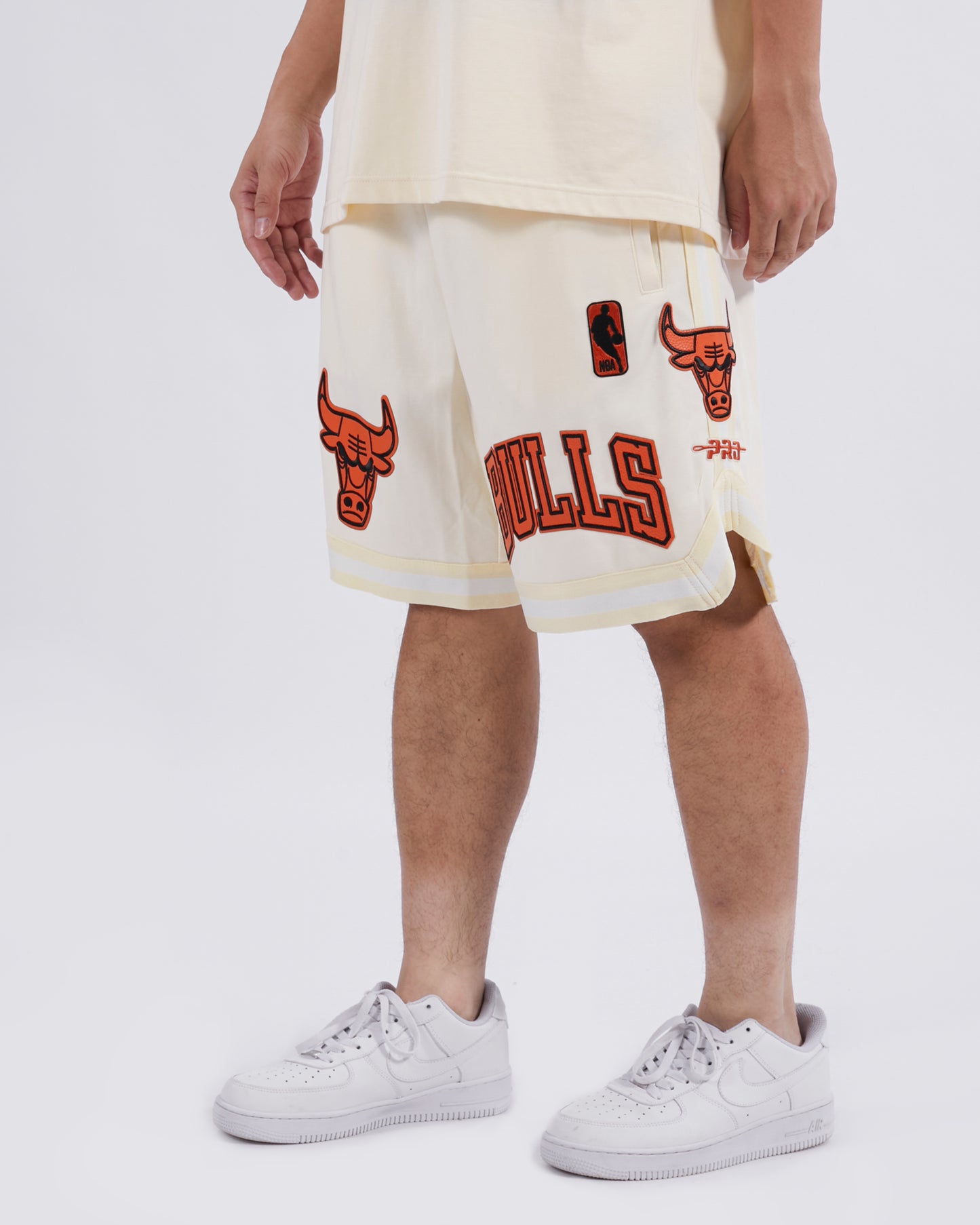NBA CHICAGO BULLS NBA TONAL MEN'S DK SHORT (EGGSHELL)