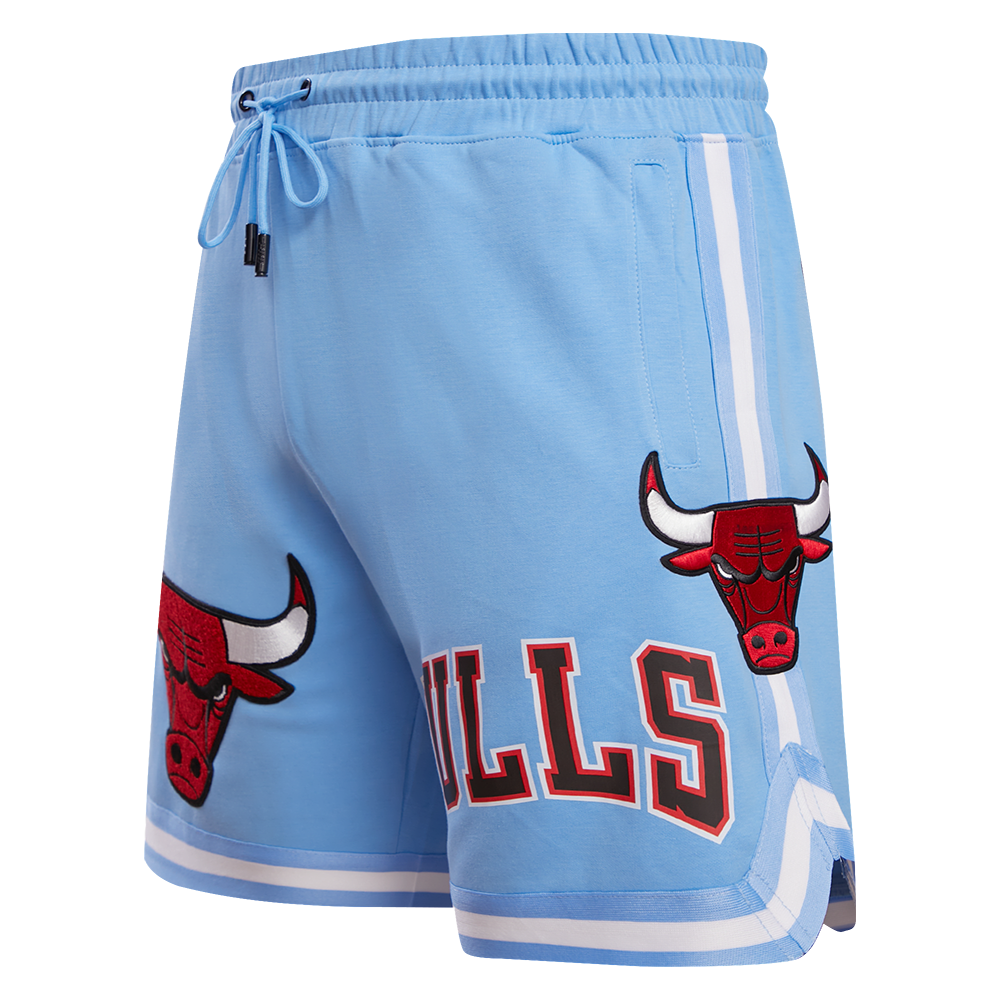 NBA CHICAGO BULLS CLASSIC CHENILLE MEN S SHORT UNIVERSITY BLUE Pro Standard