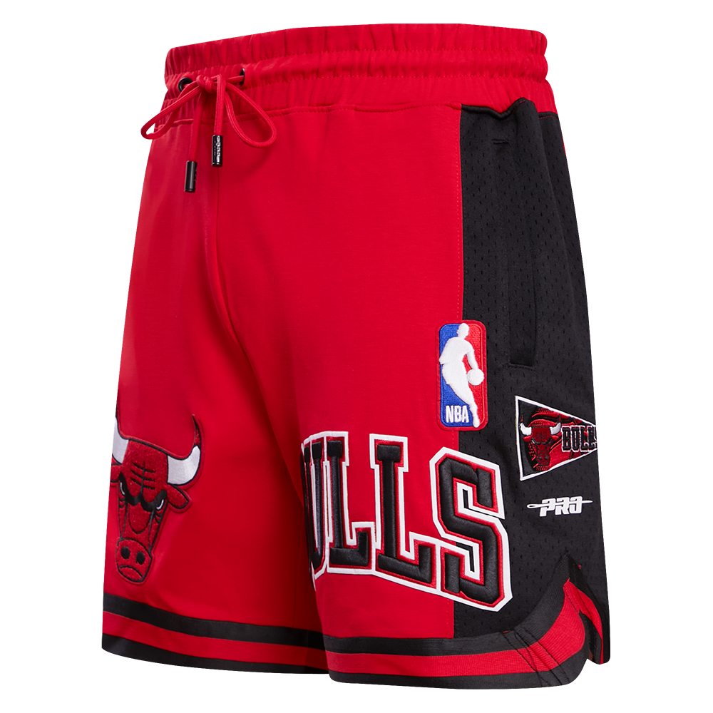 NBA CHICAGO BULLS RETRO CLASSIC MEN S 2.0 SHORT RED BLACK Pro Standard