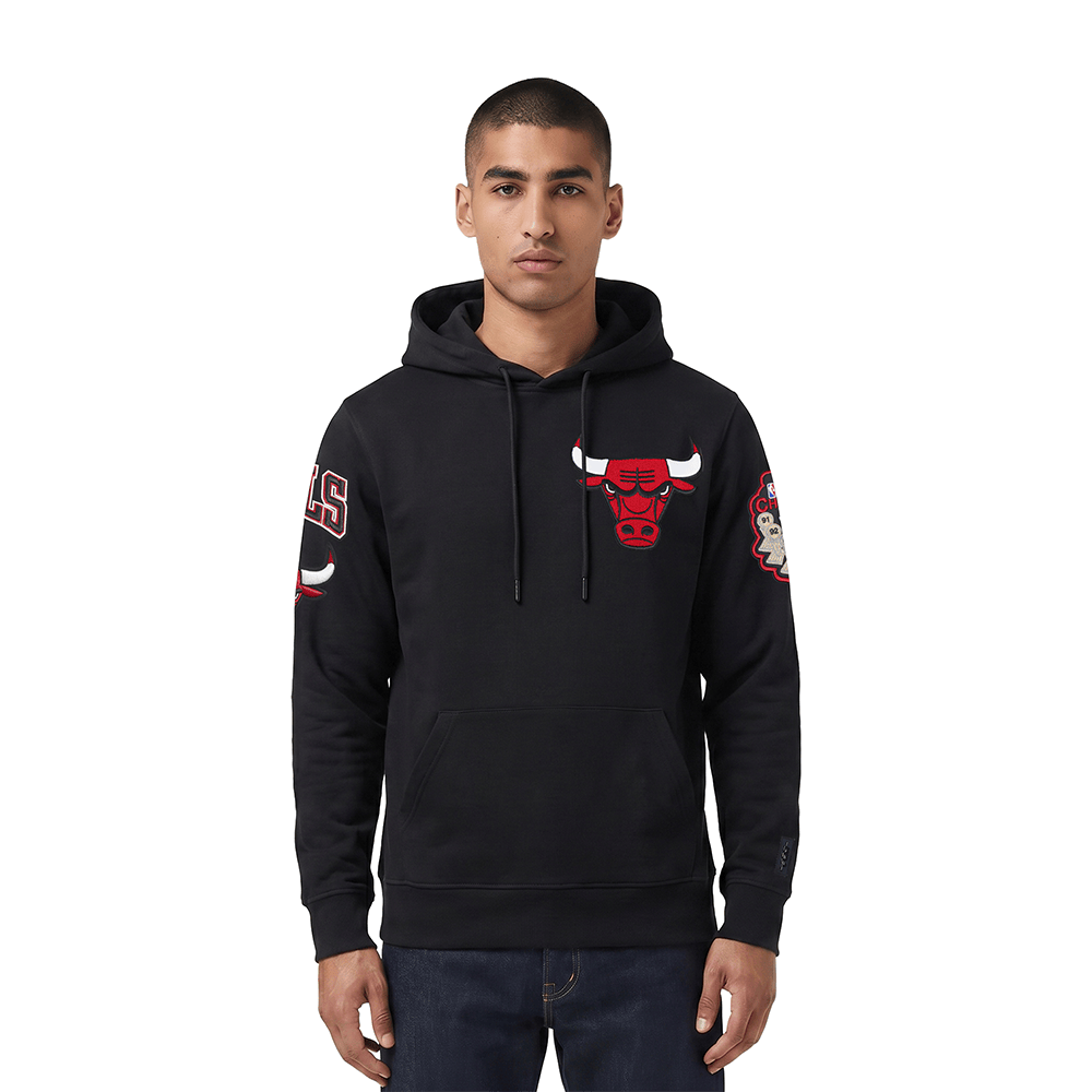 NBA CHICAGO BULLS CLASSIC CHENILLE PULLOVER HOODIE