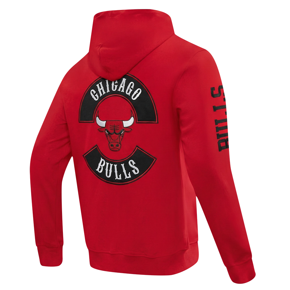 NBA CHICAGO BULLS BORN FOR SPORT MEN'S FLC PO HOODIE (Red)