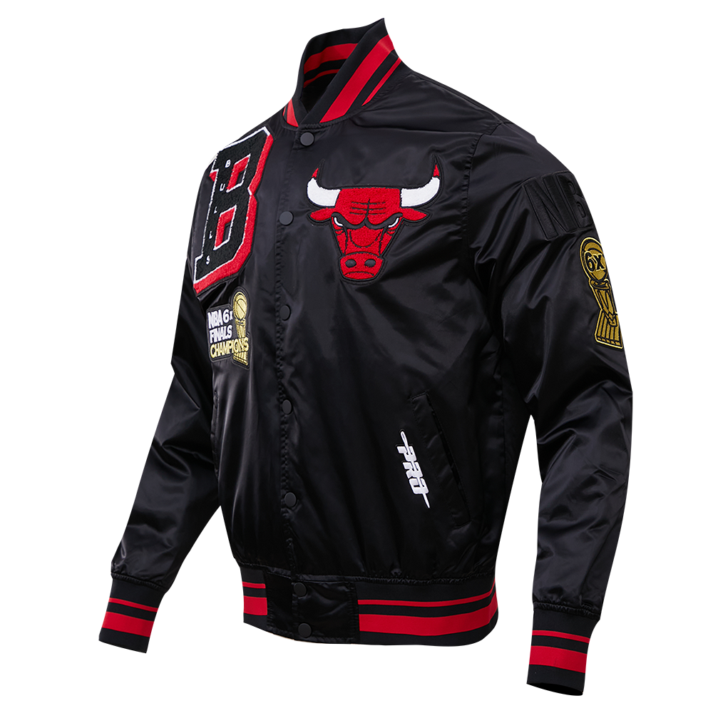 Pro Standard Chicago Bulls Varsity Jacket Men's Size offers Medium A54