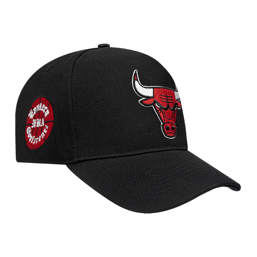 NBA CHICAGO BULLS CITY RANSOM PINCH FRONT SNAPBACK (BLACK)