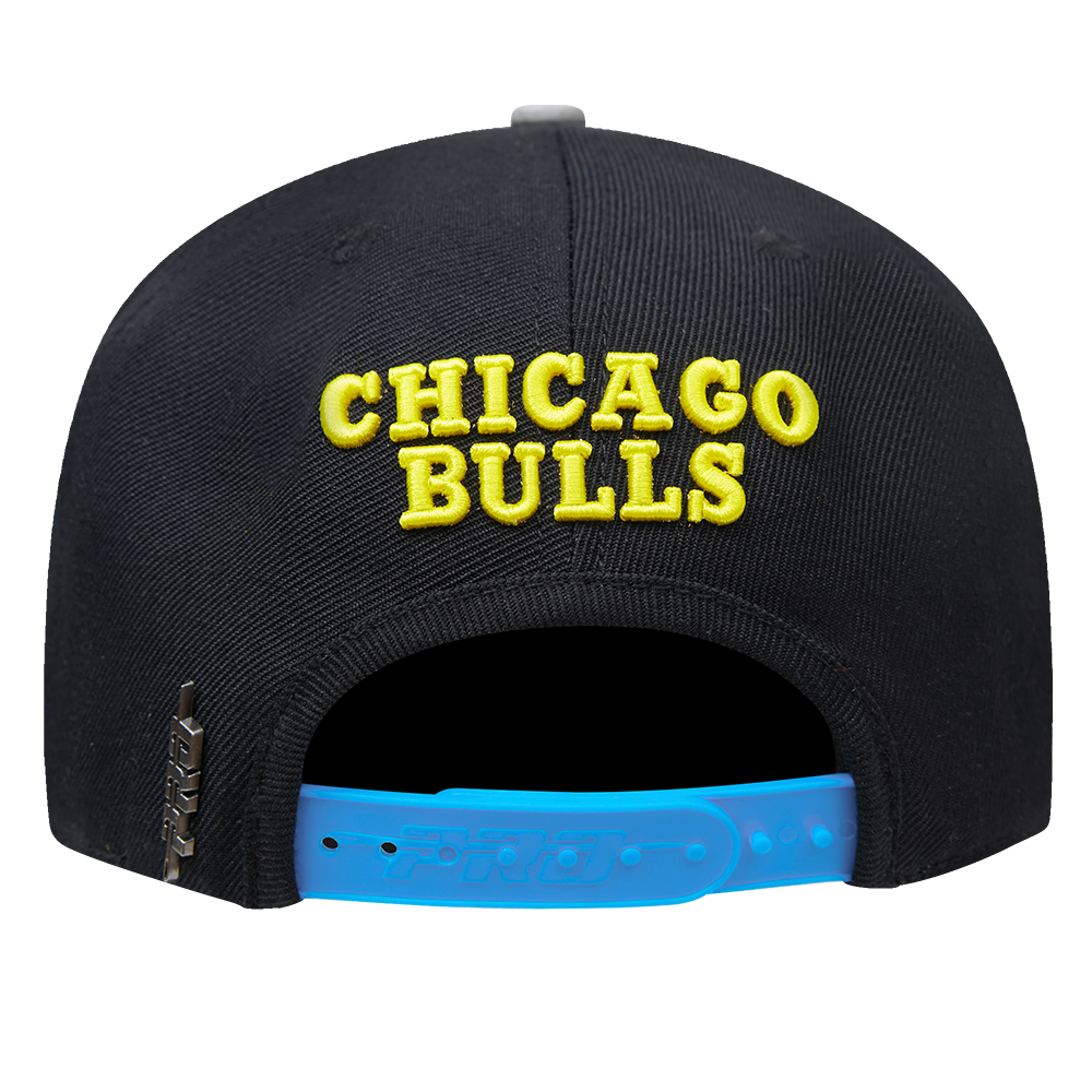CHICAGO BULLS TRIPPY TD WOOL SNAPBACK HAT (RED/MULTI) – Pro Standard