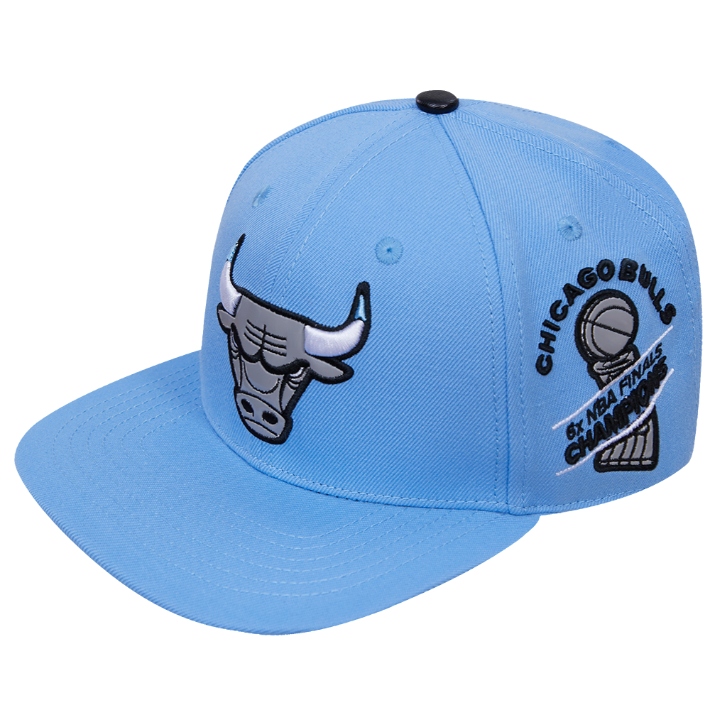 CHICAGO BULLS 3M ICE WOOL SNAPBACK HAT (UNIVERSITY BLUE)