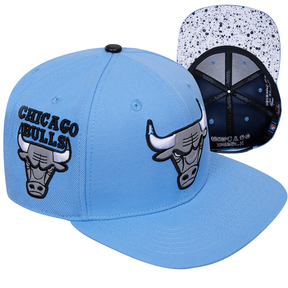 CHICAGO BULLS 3M ICE WOOL SNAPBACK HAT (UNIVERSITY BLUE)