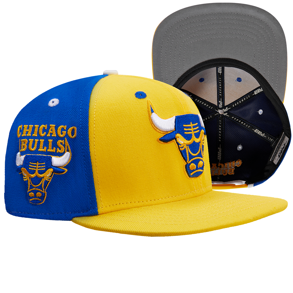 Yellow top bulls hat