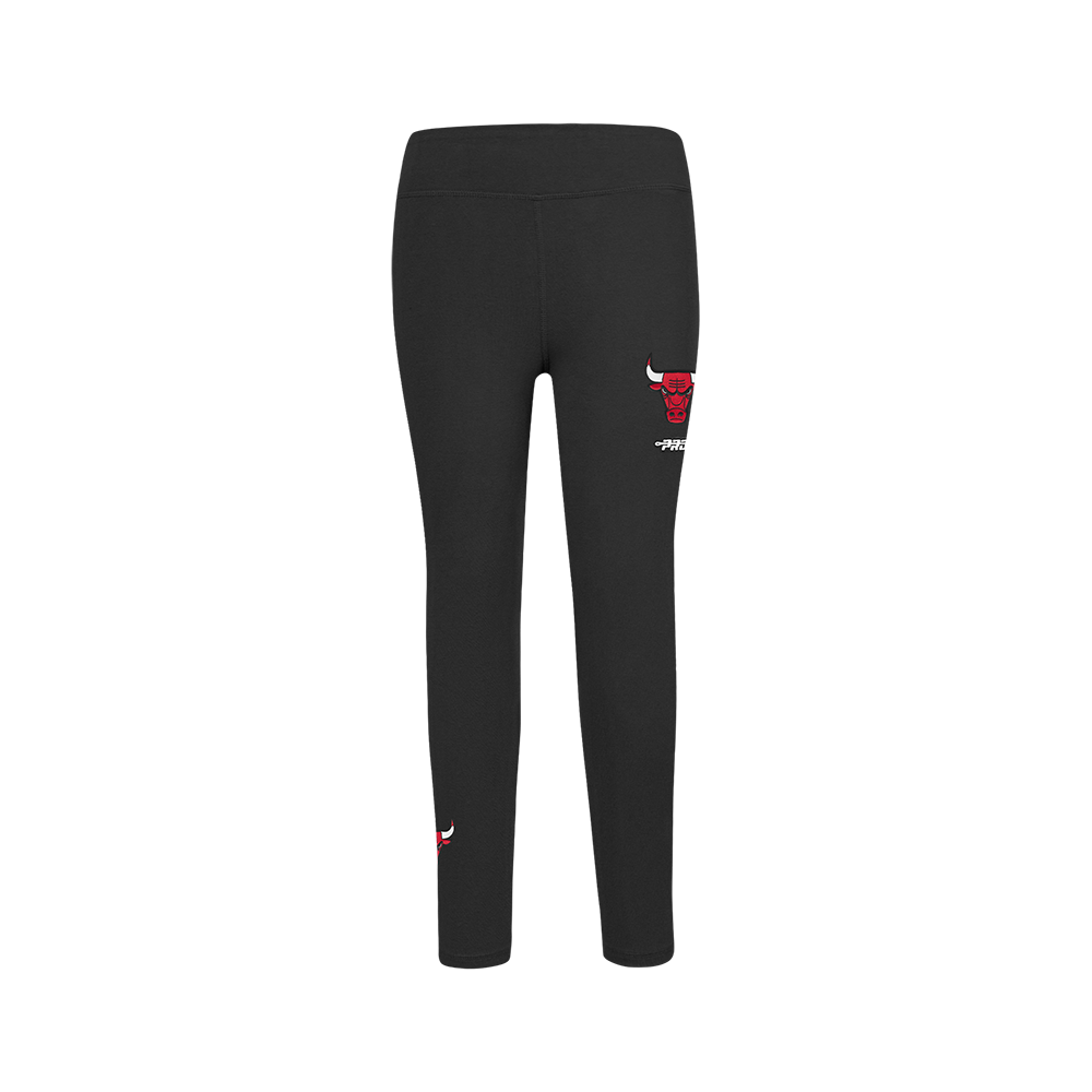 NBA CHICAGO BULLS CLASSIC BIG GIRLS LEGGING (BLACK)