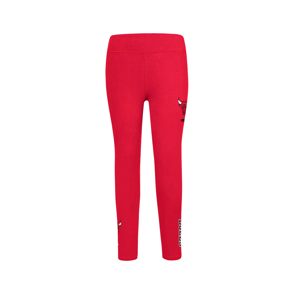 NBA CHICAGO BULLS CLASSIC BIG GIRLS LEGGING (RED)