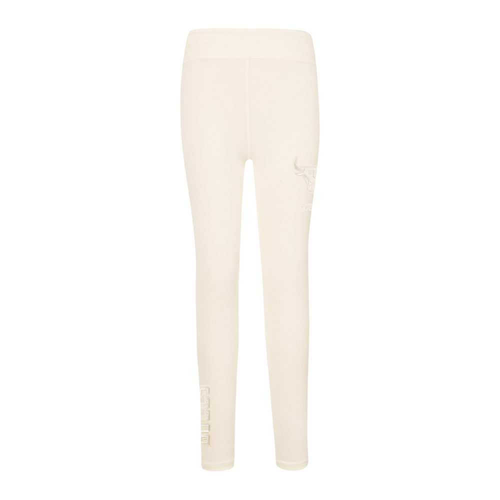 NBA CHICAGO BULLS NEUTRAL BIG GIRLS LEGGING (EGGSHELL)