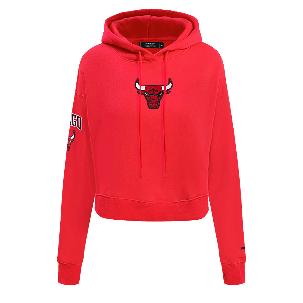 Red chicago shop bulls hoodie