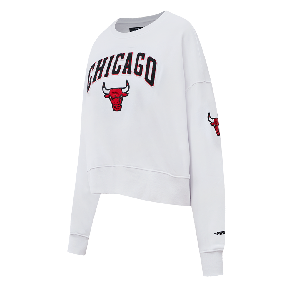 Chicago bulls crop fashion hoodie