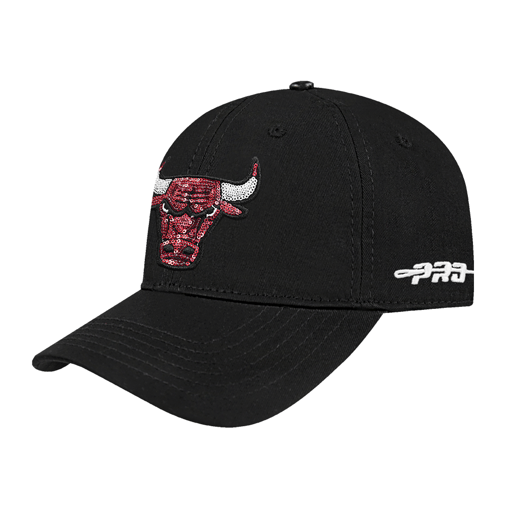 NBA CHICAGO BULLS GAME DAY CLASSICS WOMEN'S DAD HAT (BLACK)