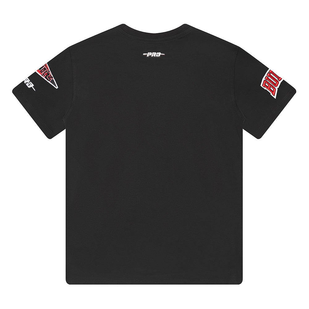 NBA CHICAGO BULLS RETRO CLASSIC TODDLER BOYS SHORT SLEEVE TEE (BLACK)