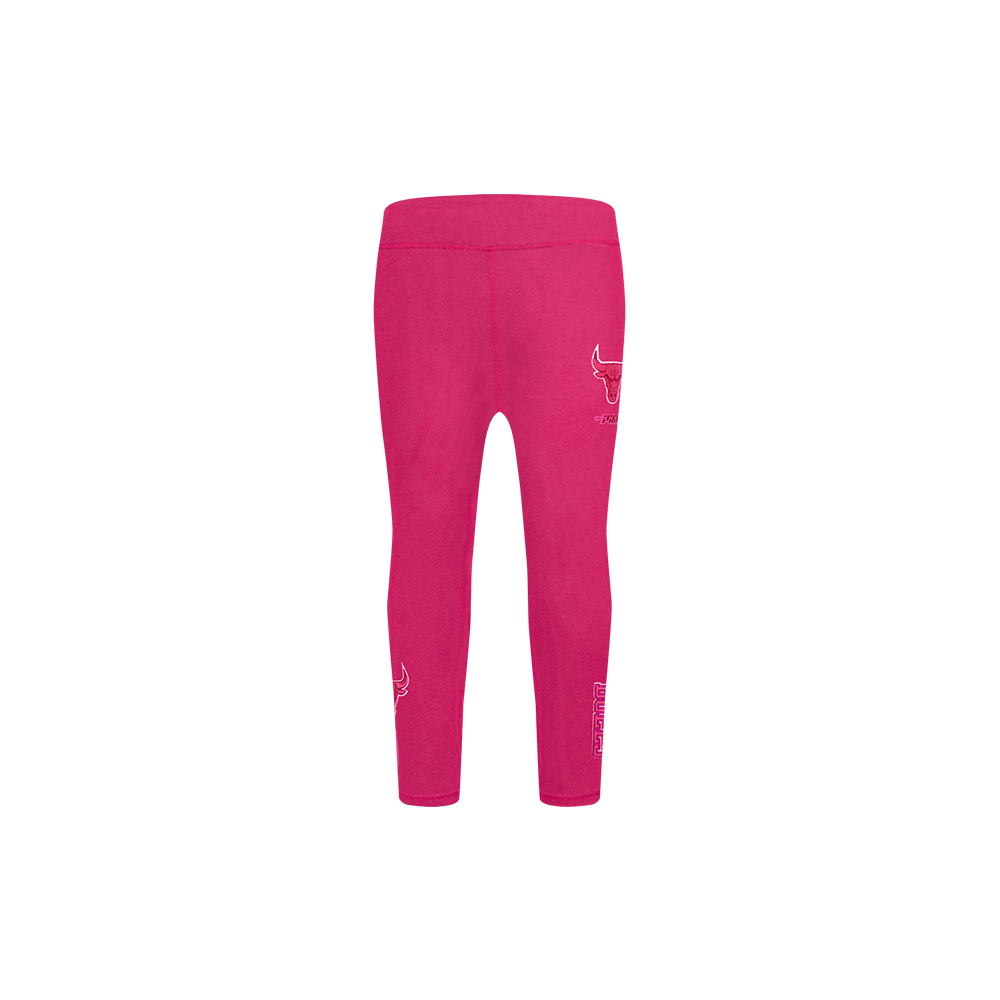 NBA CHICAGO BULLS TRIPLE PINK TODDLER GIRLS LEGGING (BEETROOT PURPLE)